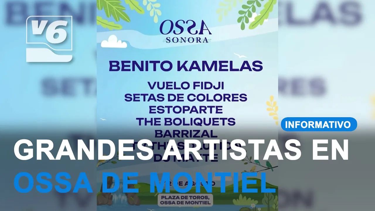 Benito Kamelas o Vuelo Fidji, entre los artistas de Ossa Sonora Benito Kamelas o Vuelo Fidji, entre los artistas de Ossa Sonora