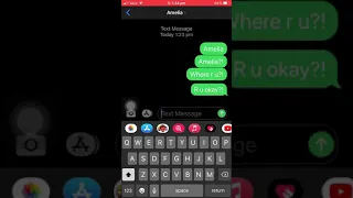 April fools text prank Feat Amelia