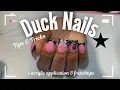 Duck Nails Acrylic Frenchtips MORE