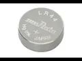 LR44 Button Battery Equivalent Chart Duracell Energizer