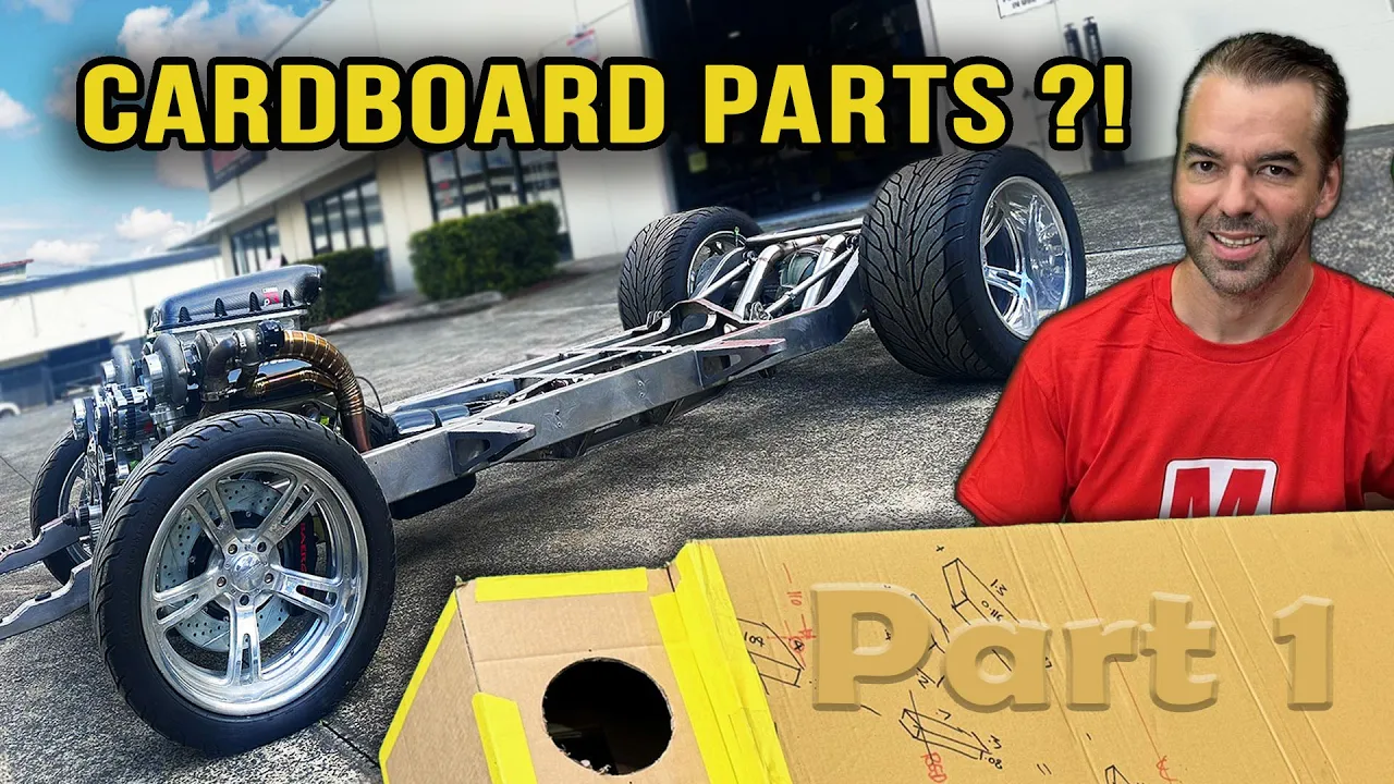 Cardboard to a Custom Fuel Tank — Professional Design Process- Ford F Truck twin turbo V8 build.