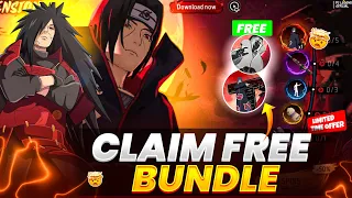 Free Trick Itachi Bundle 😱 | Free Fire x NARUTO SHIPPUDEN | Arman Vishwakarma