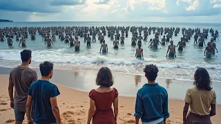 آلاف الزومبي يخرجون فجأة من المحيط ويبدأون في قتـ ـل الجميع Zombie Tidal Wave 