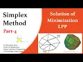 Simplex Method Part 4 Minimization Problem