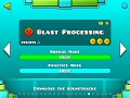 Geometry Dash Walkthrough - Level 17 Blast Processing ALL COINS