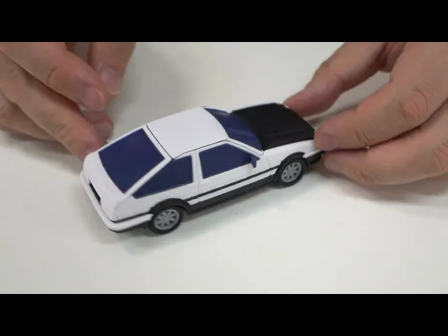 AE86 Initial D Foldable design video thumbnail