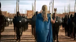 Epic Dragon Scene Game of Thrones Season 3 Daenerys Targaryen Rise to Power Part 1