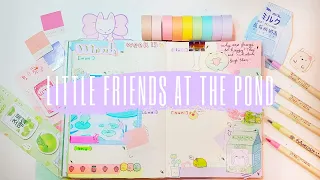 Download Little Friends At The Pond ||Bujo Spread MP3