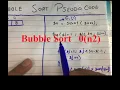 Bubble Sort Algorithm Analysis Time Complexity Pseudo Code