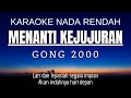 Lagu Menanti Kejujuran - Gong 2000 (Karaoke Lower Key | Nada Rendah -3)