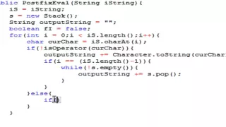 Infix to Postfix with Java Part 1
