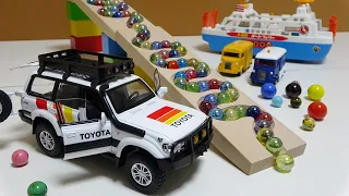 Marble Run Race HABA Slope ☆ Dandy Car & Retro Ferry