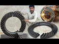 Big Work//Unbelievable Repair of a Cracked Differential Ring Gear-Skill Level Beyond Imagination!