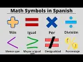 Math Symbols in Spanish List of Mathematical Symbols in Spanish