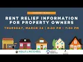 Housing is Key Rent Relief Information for Property Owners
