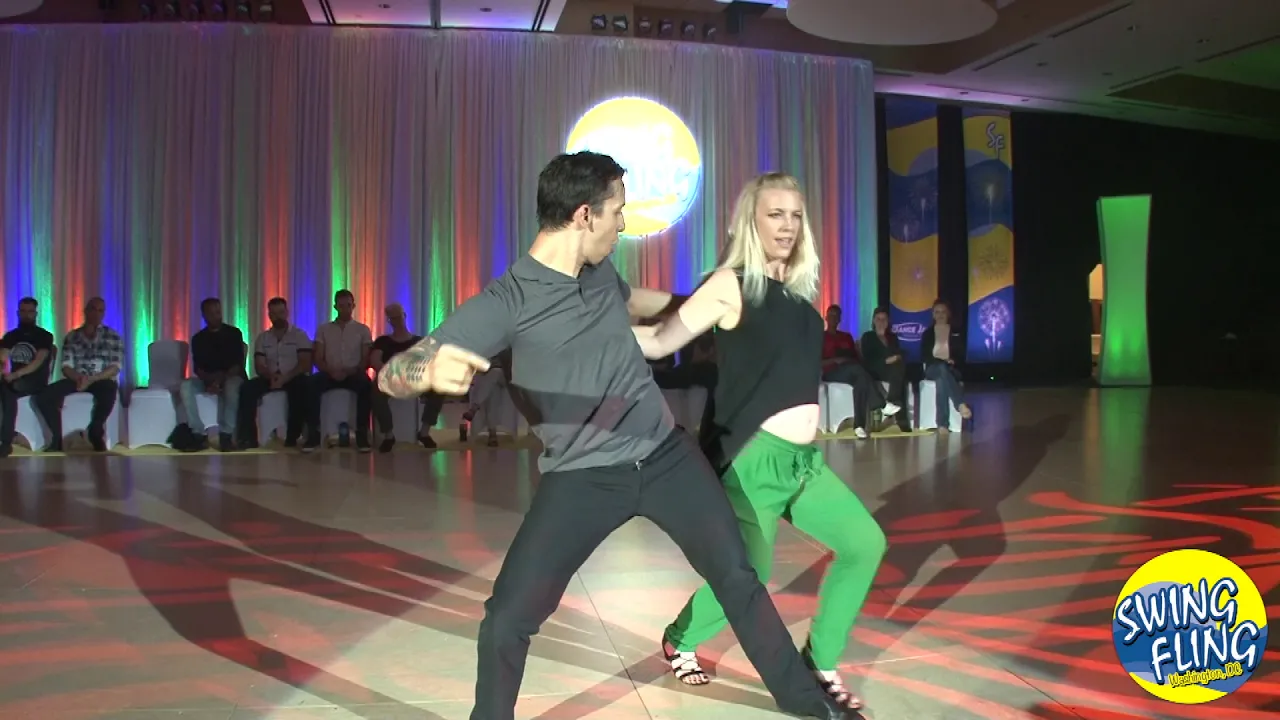 Swing Fling 2018 Champions Jack & Jill Hugo Miguez & Courtney Adair