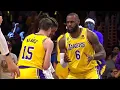 Go Ahead Austin - Austin Reaves LeBron Celebrate After Some Fancy Footwork