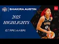 Shakira Austin 2025 Mystics Highlights