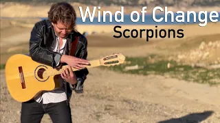 Download Scorpions - Wind Of Change (Acoustic) | Guitar Cover on Classical Fingerstyle Guitar MP3