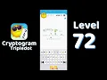 Cryptogram Tripledot Level 72 Answer SolutionGuruji