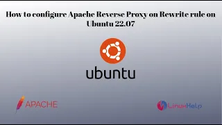 How to configure Apache Reverse Proxy on Rewrite rule on Ubuntu 22 04