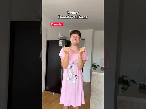 Kinder Damals vs. Heute!😳😅 itsofficialmarco