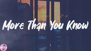 Download Axwell /\\ Ingrosso - More Than You Know (Lyrics) MP3