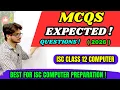 Top MCQs for ISC Class 12 Computer 2026 Exam Board Exam Practice Questions
