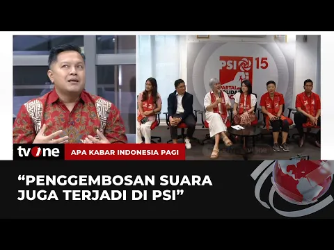 Jubir PSI: Penggembosan Suara Juga Terjadi di Partai Kami