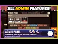 DOORS The Content Update - ALL ADMIN PANEL FEATURES SHOWCASE ROBLOX