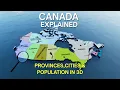Canada Explained 3D Map