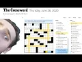 The Hardest Puzzle of my Life - NYT Crossword