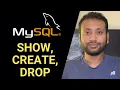 Bangla Database Tutorial 13 SHOW CREATE AND DROP DATABASE