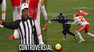 Every CONTROVERSIAL Call and No-Call in Ravens vs Chiefs AFC Championship