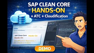 SAP Clean Core Hands-On Cloudification Repository ATC Checks in Eclipse Part 3