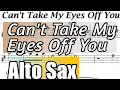 Download Lagu Can't Take My Eyes Off You Alto Sax Sheet Music Backing Track I Gloria Gaynor I Disco