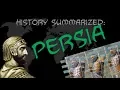History Summarized Ancient Persia