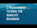 C - Programming For Beginners Tutorial 1