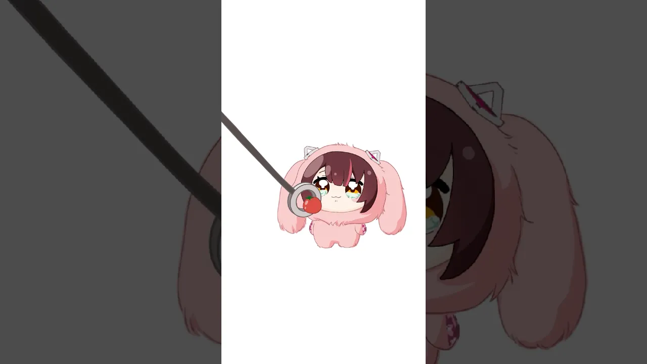 うさぼ初登場!! 食べ物をあげてみたら……❓#shorts  #vtuber  #hololive  #ロボ子さん