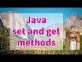 6 Set and Get methods Java with Ali