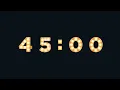 45 MINUTE TIMER Gentle Alarm Ultra 4K