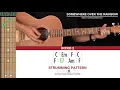 Somewhere Over The Rainbow Guitar Cover Israel IZ Kamakawiwoʻole 🎸|Tabs + Chords|