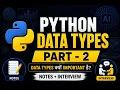 Python Data Types Explained in Easy Way Learn Python Data Types in 10 Minutes