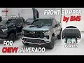 Chevrolet Silverado 2022-2025 Front Bumper BMS URBAN Installation guide