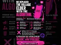 We replaced the Village Elder with a dead algorithm 