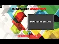 Introduction Of Diamond Shape Worksheet Learning With Fun