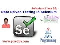 Selenium 36 Data Driven Testing and Batch Testing in Selenium