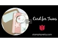 Stampin Pretty Tutorial How to Create a Label Thinlits Die Twins Card