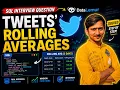 Data Engineer SQL Interview Question Solved Tweets Rolling Averages DataLemur