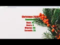 HTML5 CSS3 javaScript Christmas Coundown part1